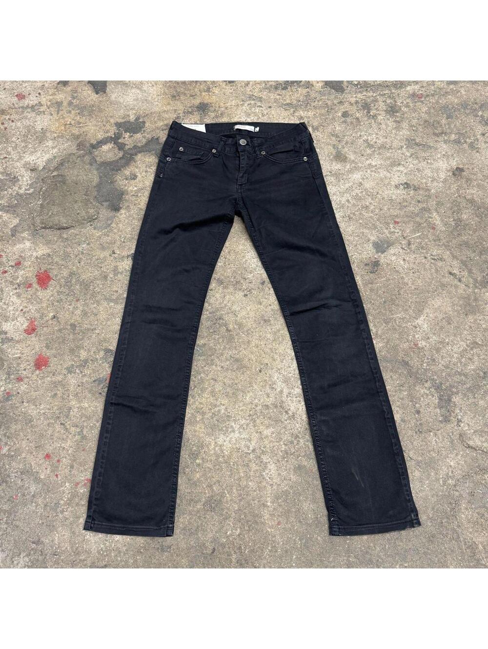 Vintage Liu Jo Low-Rise Black Skinny Jeans XS Y2K